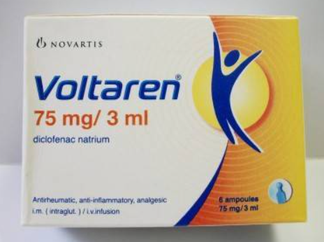 فولتارين 75مجم/3مل 6 أمبولات حقن