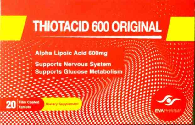 دواء ثيوتاسيد 600 اوريجينال 30 قرص