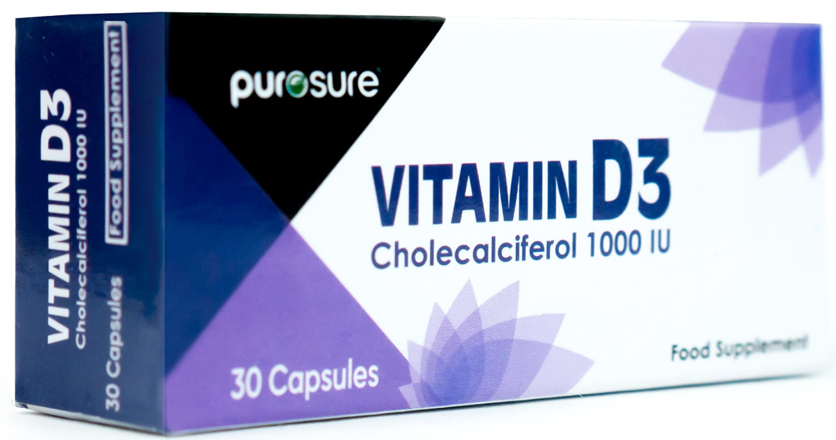 دواء فيتامين دي-3-1000 وحدة دولية 30 كبسولة