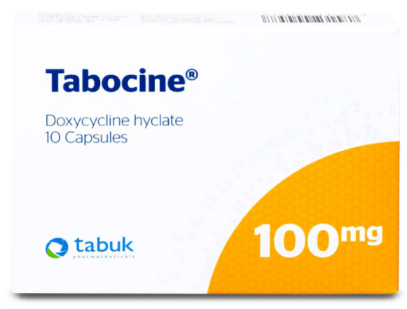 دواء تابوسين 100 مجم 10 كبسولات