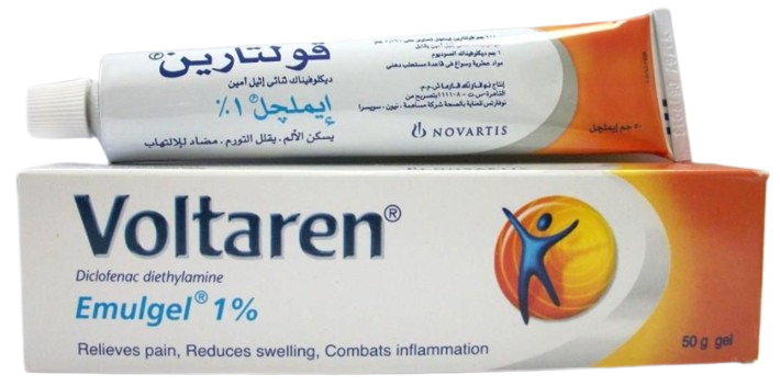 دواء فولتارين 1% ايملجل 50 جم