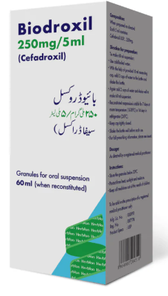 دواء بيودروكسيل 250مجم/5مل معلق 60 مل