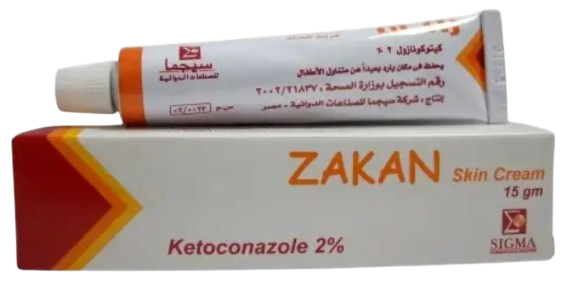 دواء زاكان 2% كريم 15 جم