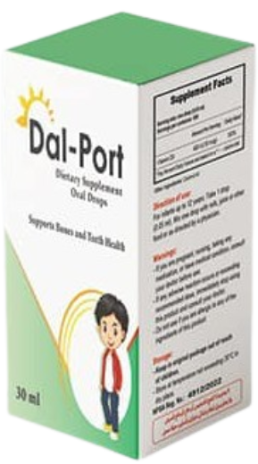 دواء دال-بورت 400وحدة دولية/مل نقط فم 30 مل