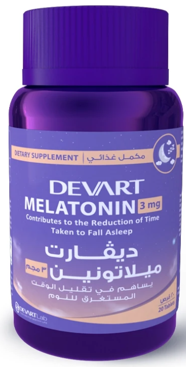 ديفارت ميلاتونين 3مجم 30 قرص