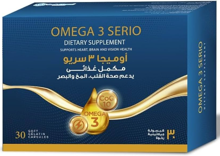 اوميجا 3 سريو 30 كبسولة