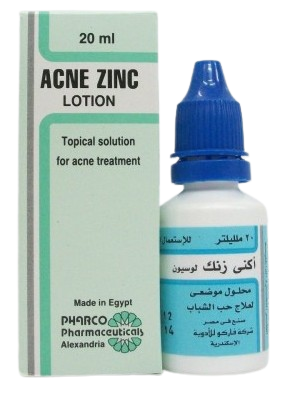 اكني زنك محلول موضعي 20 مل