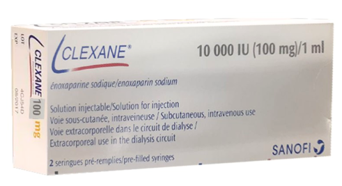 دواء كليكسان 100مجم/مل 2 سرنجة معباة