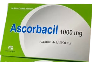 دواء اسكورباسيل 1جم 100 قرص
