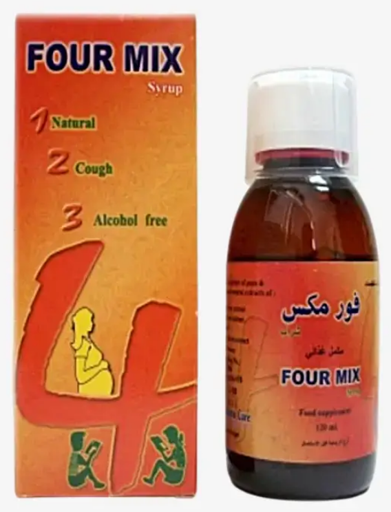 فور ميكس شراب 120 مل