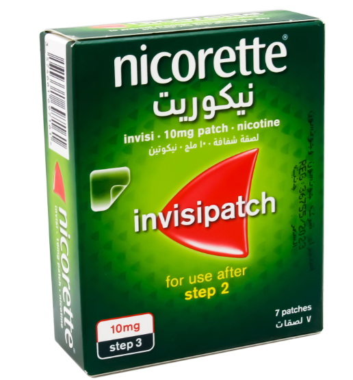 دواء نيكوريت انفيزيباتش 10 مجم 7 باتشات