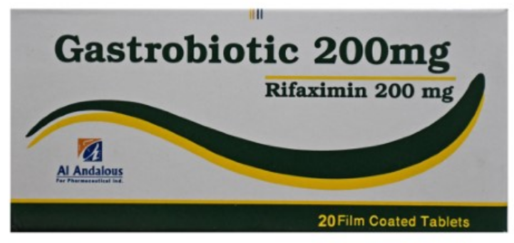 دواء جاستروبيوتك 200مجم 20 قرص