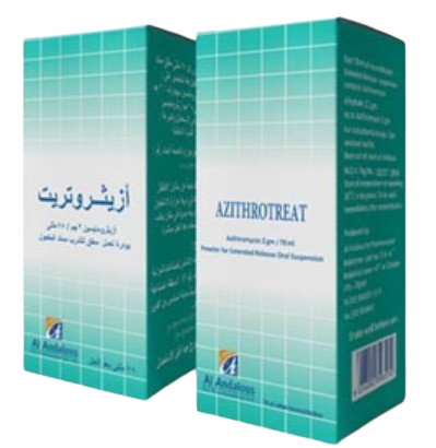 دواء ازيثروتريت 2 جم / 60 مل