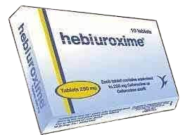 دواء هيبيوروكسيم 125 مجم 10 قرص