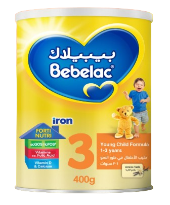دواء بيبيلاك 3  بيبي جونيور  +1 لبن اطفال 400 جرام