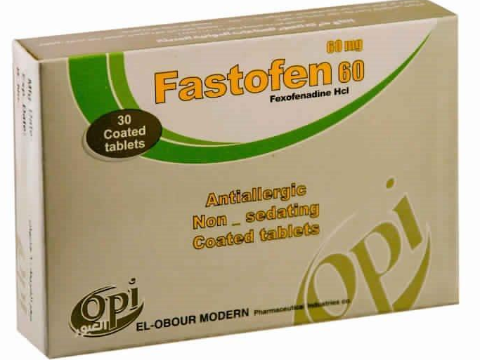دواء فاستوفين 60 مجم 30 قرص
