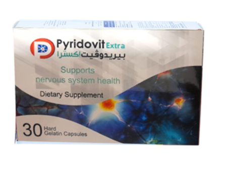 دواء بيريدوفيت اكسترا 30 كبسولة