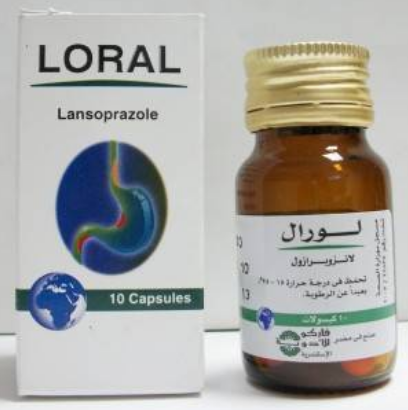 دواء لورال 30مجم 10 كبسولة