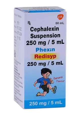سيفالكسين 250 مجم / 5 مل معلق 60 مل