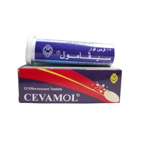 دواء سيفامول 12 قرص فوار
