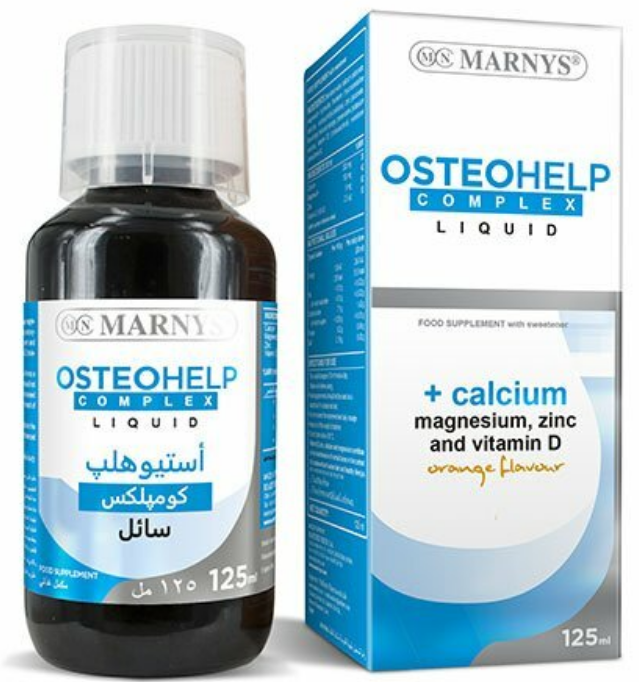 دواء مارنيز اوستيوهيلب كومبلكس شراب 125 مل
