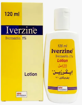 دواء ايفرزين 1% غسول لوشن 120 مل