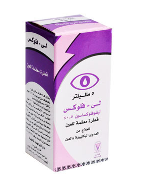 دواء لي-فلوكس 0.5% قطرة عين 5 مل
