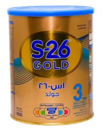 اس 26 بروجرس جولد 3 لبن اطفال 900 جم