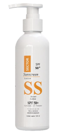 سيكتور صن سكرين لوشن spf  50+ 120 مل
